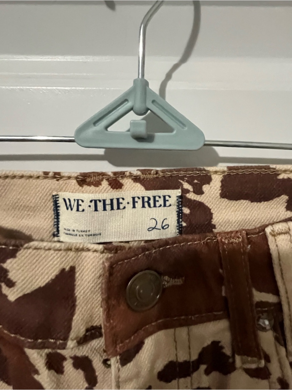 We The Free Risk Taker Mid Rise Printed Jeans - Picture 7 of 8
